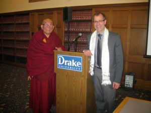Professor Knepper with Arjia Rinpoche