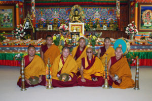Tibetan Buddhist Monks from Labrang Tashi Kyil Monastery.
