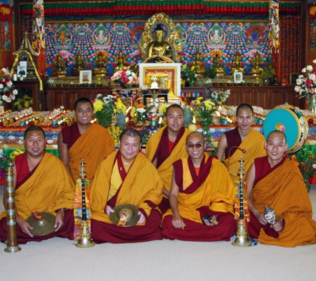 Tibetan Buddhist Monks from Labrang Tashi Kyil Monastery.